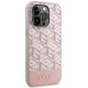 Чехол Guess для iPhone 14 Pro GCube Stripes MagSafe, розовый