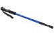 Nordic Walking Trekking Pole with Anti-Shock and Compass, Single Stick, Blue