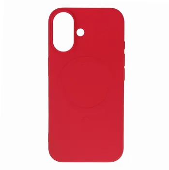 Samsung Galaxy S25 Edge vāciņš Liquid Silicone Case MagSafe, sarkans