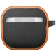 Чехол Uniq Clyde Lock для AirPods 4 оранжевый
