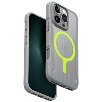 Uniq Combat Active Magclick vāciņš Apple iPhone 16 Pro - Pelēks