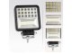 CREE 42 LED darba lukturis 126 W 10–30 V, melns