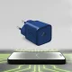Сетевое зарядное устройство SBS TETRGAN1C20B 20W GaN Power Delivery, синее
