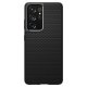 Samsung Galaxy S21 Ultra (SM-G998B) Spigen Liquid Air TPU Case Cover, Black | Telefona Vāks Maks Apvalks Bampers