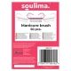Soulima 25732 manikīra birstītes, 50 gab., rozā