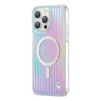 Kingxbar PQY Go Out Series magnētiskais vāciņš iPhone 14 Plus, MagSafe, lāzera krāsa