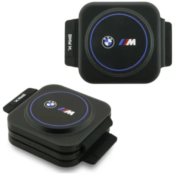 Беспроводное зарядное устройство 3-в-1 BMW M Qi2 15W, Синее