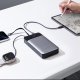 Cuktech LPB252N 120W 25000mAh ārējais akumulators ar USB-C kabeli pelēks