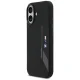 BMW M silikona MagSafe vāciņš ar vertikālu logotipu iPhone 17 tālrunim – melns | Phone Case Cover