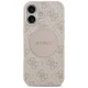 Guess 4G Circle Classic Logo MagSafe vāciņš Apple iPhone 17, Rozā
