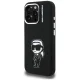 Karl Lagerfeld Silicone Karl Sketch MagSafe vāciņš iPhone 16 Pro, melns