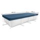 Rectangular Frame Pool Cover 450x220 cm Intex 28039