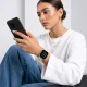 Tech-Protect Silicone Line Strap for Apple Watch 44 / 45 / 46 / 49 mm - Beige
