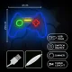 Светодиодный неон Forever Light PLEXI LED Gamepad, Многоцветный