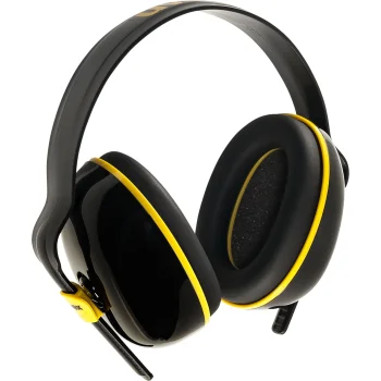 Capsule Ear Protection uvex K200, 28 dB, Black/Yellow