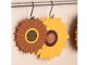 Silicone Placemat under Mugs Frying Pans Pots Vases, Sunflower