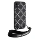 Karl Lagerfeld iPhone 11 / XR vāciņš Monogram Losange Saffiano, melns