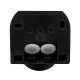 Maclean MCE623 B PIR Motion Sensor 12-24V DC, 180°, 12m, IP44, Black