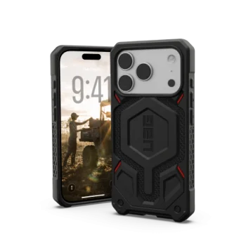 Чехол UAG Monarch Pro MagSafe для iPhone 17 Pro – чёрный