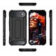 Hibrīda bruņu vāciņš iPhone 17 Air - Melns | Phone Case Cover