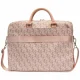 Guess klēpjdatora soma 16\" GCube Stripes, rozā