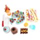 Bērnu rotaļu dzimšanas dienas torte kūka ar 75 piederumiem | Birthday Toy Cake for Children