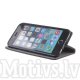 Apple iPhone X 10 5.8\" Magnet TPU Book Case Cover w/ Pocket - Black