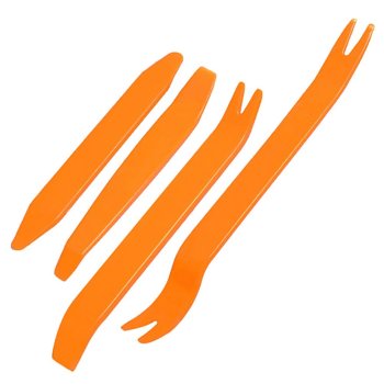 Car trim removal tool set, 4 pcs, orange