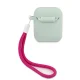 Apple AirPods 2gen / 1gen Guess Silicone Vintage Case Cover, Blue | Vāciņš Maciņš Austiņām Ausīm