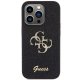 Apple iPhone 15 Pro 6.1\'\' Glitter Script Big 4G Case Cover, Black