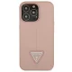 Guess Saffiano Triangle vāciņš Apple iPhone 13 Pro / 13, Pink