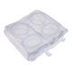 Mesh Shoe Washing Bag for Washing Machine, 28 × 27 cm, White