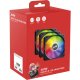 ADATA XPG VENTO R 120 ARGB reversie ventilatori, 120mm, melni, 3 gab.