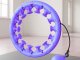 Adjustable Smart Weighted Hula Hoop for Fitness, Purple