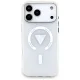 Guess IML Gradient Triangle Logo MagSafe vāciņš iPhone 17 Pro Max, Caurspīdīgs