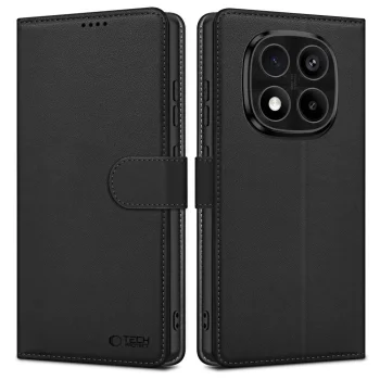 Чехол-книжка Tech-Protect Wallet для Xiaomi Redmi Note 14 Pro 5G / 14 Pro+ 5G / Poco X7 5G, Matte Black