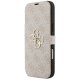 Guess Book 4G Metal Logo Phone Case Cover iPhone 17 Pro Max - Pink