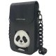 Nimmy Big Eyed Pet 2.0 Panda 3-in-1 telefona somiņa un maciņš - melns