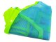 Large XXL Mesh Beach and Shopping Bag, Foldable, Blue