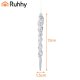 Ruhhy 25377 Acrylic Christmas Tree Ornaments - Ice Icicles, 12 pcs