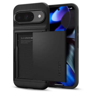 Чехол Spigen Slim Armor CS для Google Pixel 9 / Pro - черный