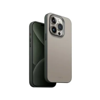 Uniq Lyden DS iPhone 15 Pro Max 6,7" Magclick lādēšanas telefona vāciņš bēšs-zaļš/sivory-lichen green | 6.7"...