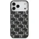 Чехол Karl Lagerfeld IML KL Monogram MagSafe для iPhone 17 Pro Max, черный