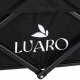 Ikonka LUARO Foldable Transport Cart 100L, Black