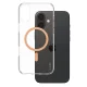 PanzerGlass iPhone 16 Plus vāciņš CARE Flagship MagSafe, persiku