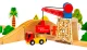 Деревянная железная дорога ECOTOYS 74 элемента