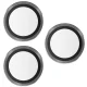 PanzerGlass Hoops Camera Protection for iPhone 15 Pro / 15 Pro Max - with Black Frame