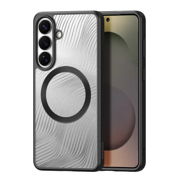 Dux Ducis Aimo Mag vāciņš Samsung S26 Plus ar MagSafe, melns
