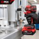 OPEX TOOLS OPX28009 Cordless Impact Wrench 21V 350Nm with 2 Batteries
