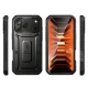 Supcase Unicorn Beetle Pro vāciņš iPhone 18 Pro / 17 Pro, melns